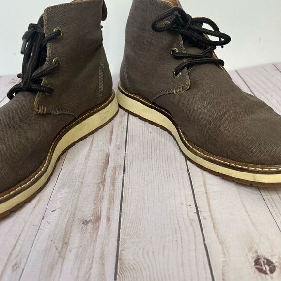 Kodiak Men's Chase Sneaker, Brown Waxed Canvas - Picture 8 of 10